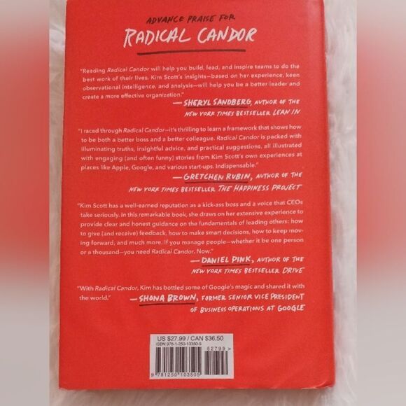 Radical Candor Book by Kim Scott - Picture 3 of 4